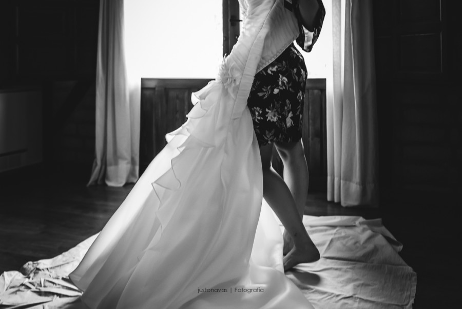 vestido novia aire barcelona