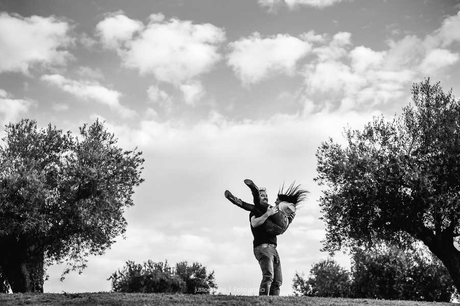 sesion de fotos de preboda en parque justo navas fotografia