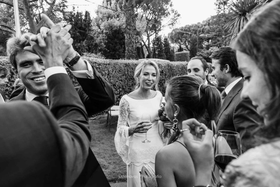 fotografo de boda parroquia santa maria cana pozuelo justo navas fotografia