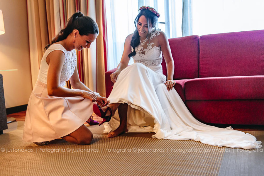 preparativos novia en hotel occidental aranjuez