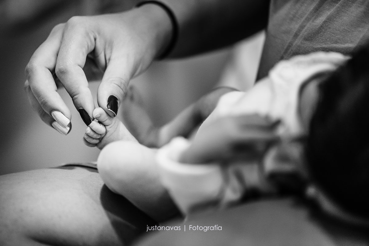 fotografía de recién nacido con sentimientos