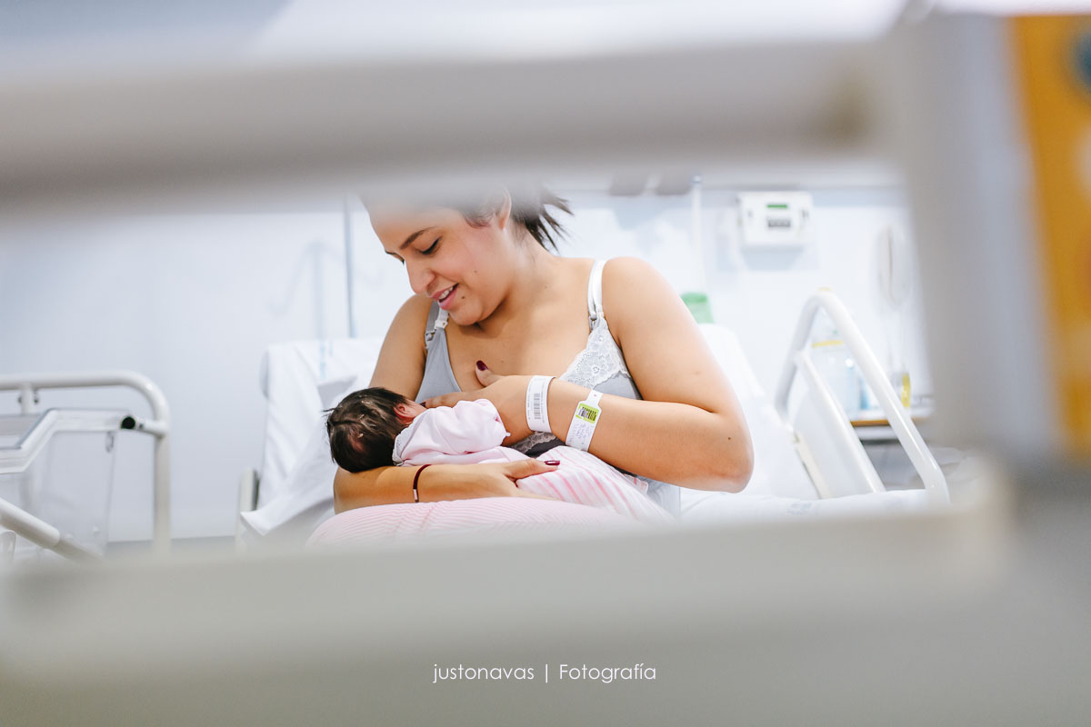 reportaje new born en hospital madrid