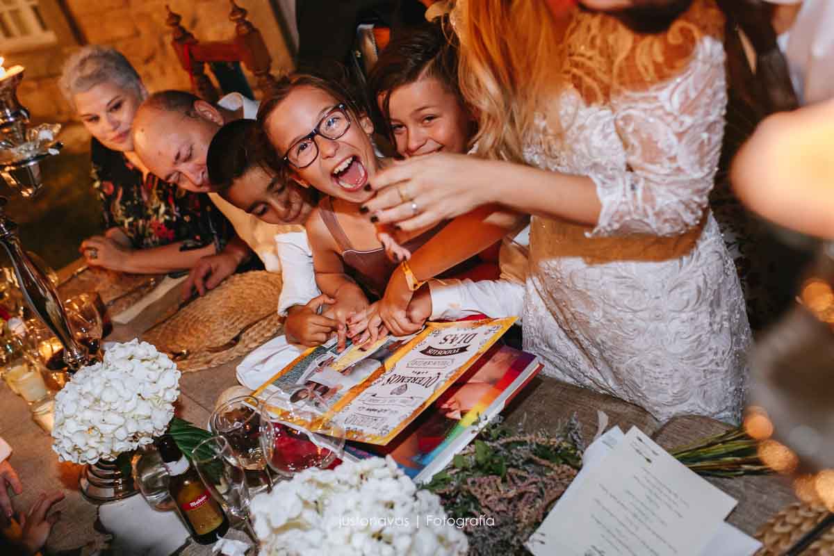 fotografos de boda en castillo de sanguino