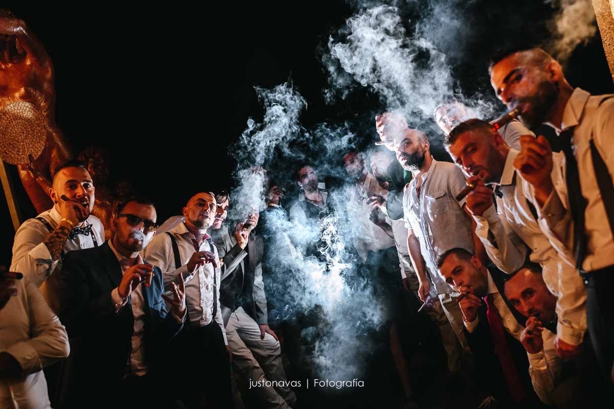 fotografos de boda en castillo de sanguino