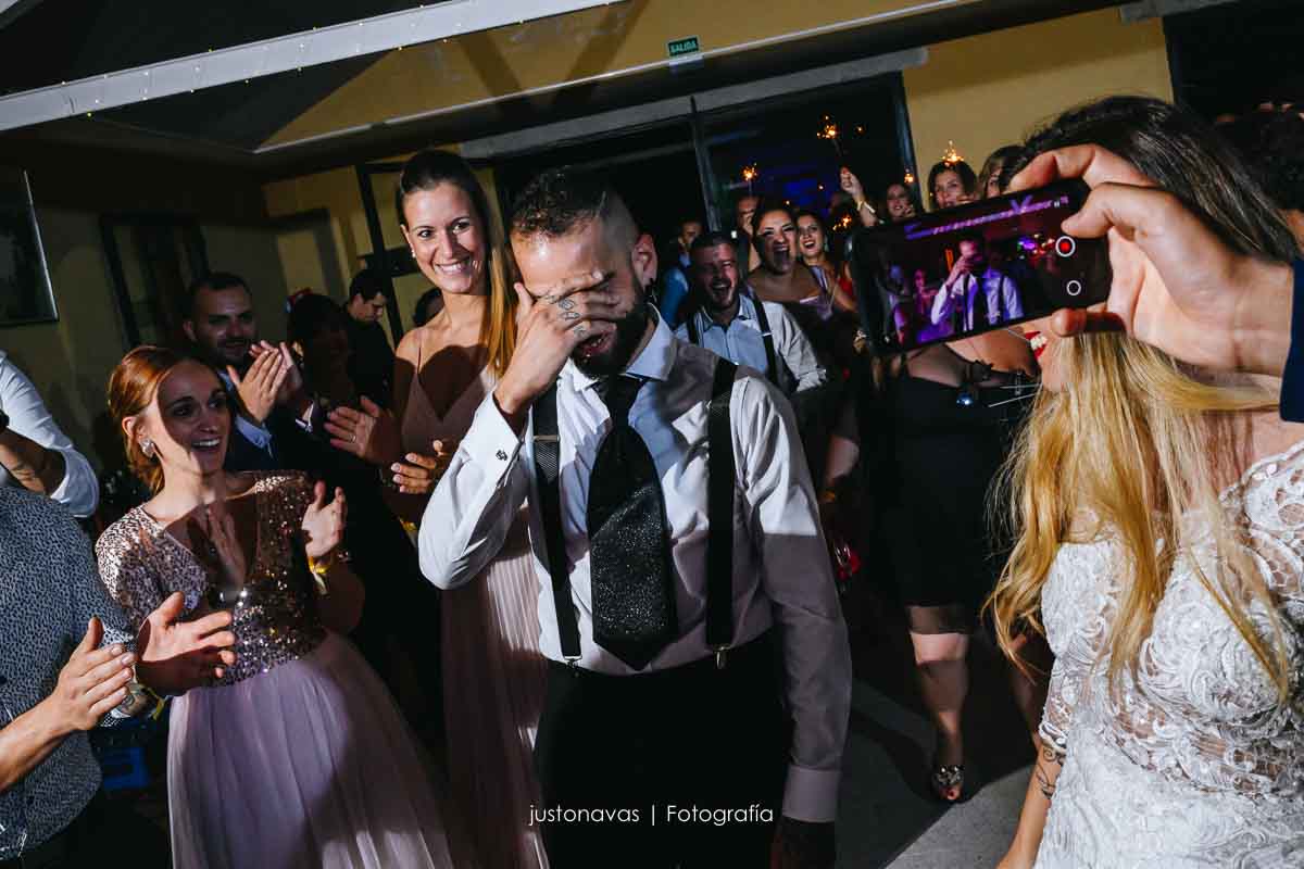 fotografos de boda en castillo de sanguino