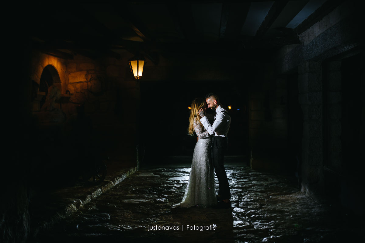 fotografos de boda en castillo de sanguino
