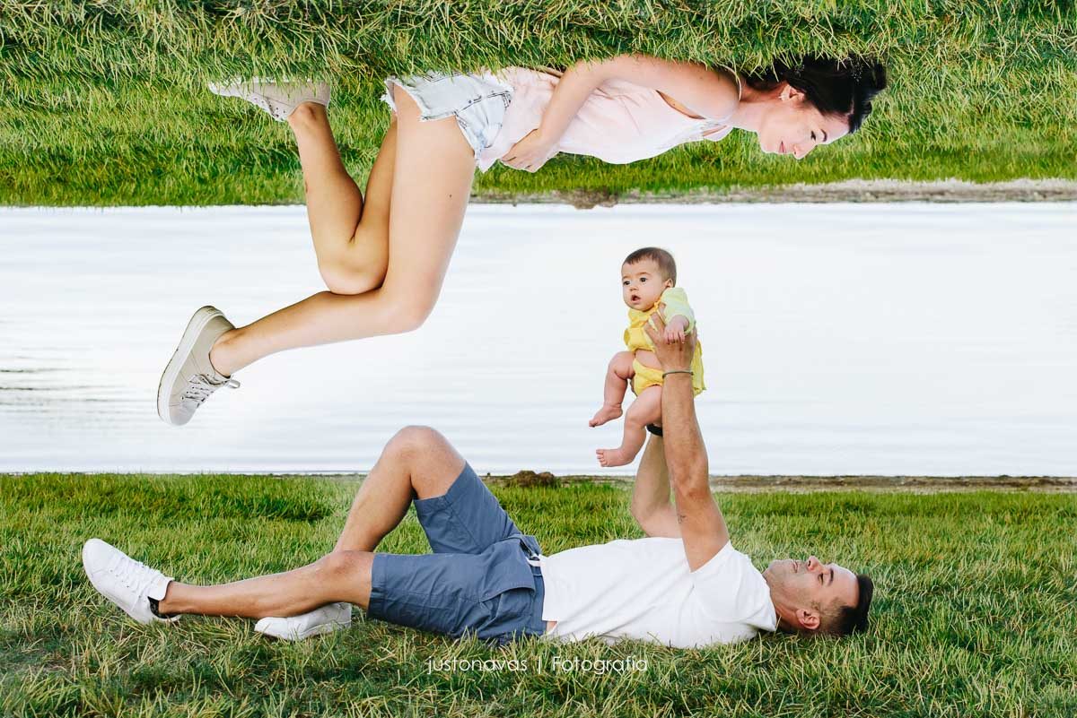 Fotografía de familias creativa y original