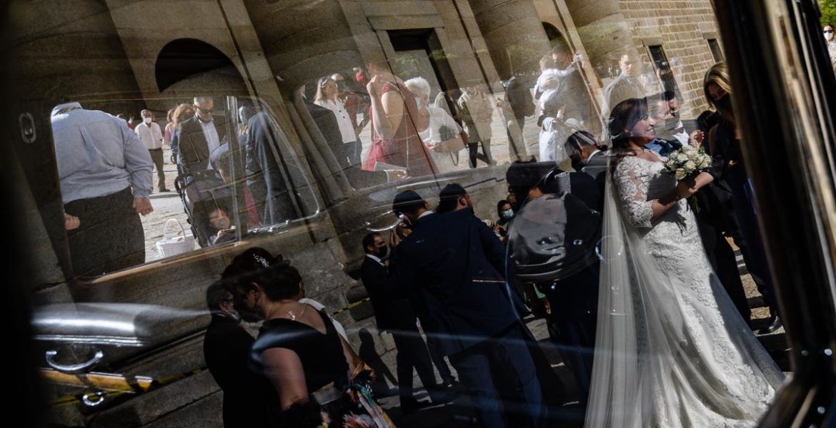 fotografos de boda en el Escorial