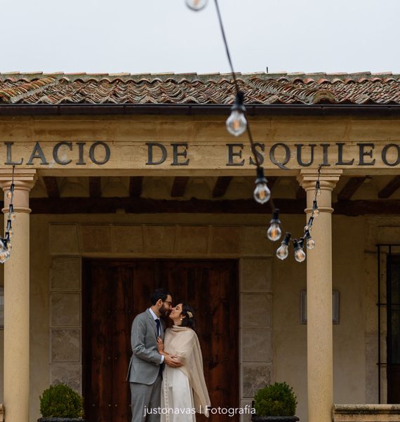 fotos de boda en el palacio de esquileo Segovia