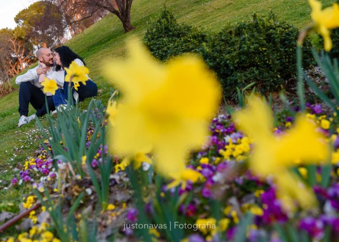 sesion de pareja romantica en madrid